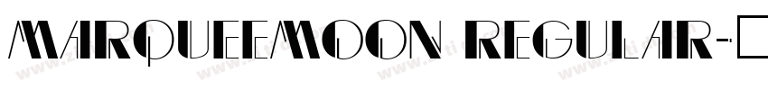 MarqueeMoon Regular字体转换